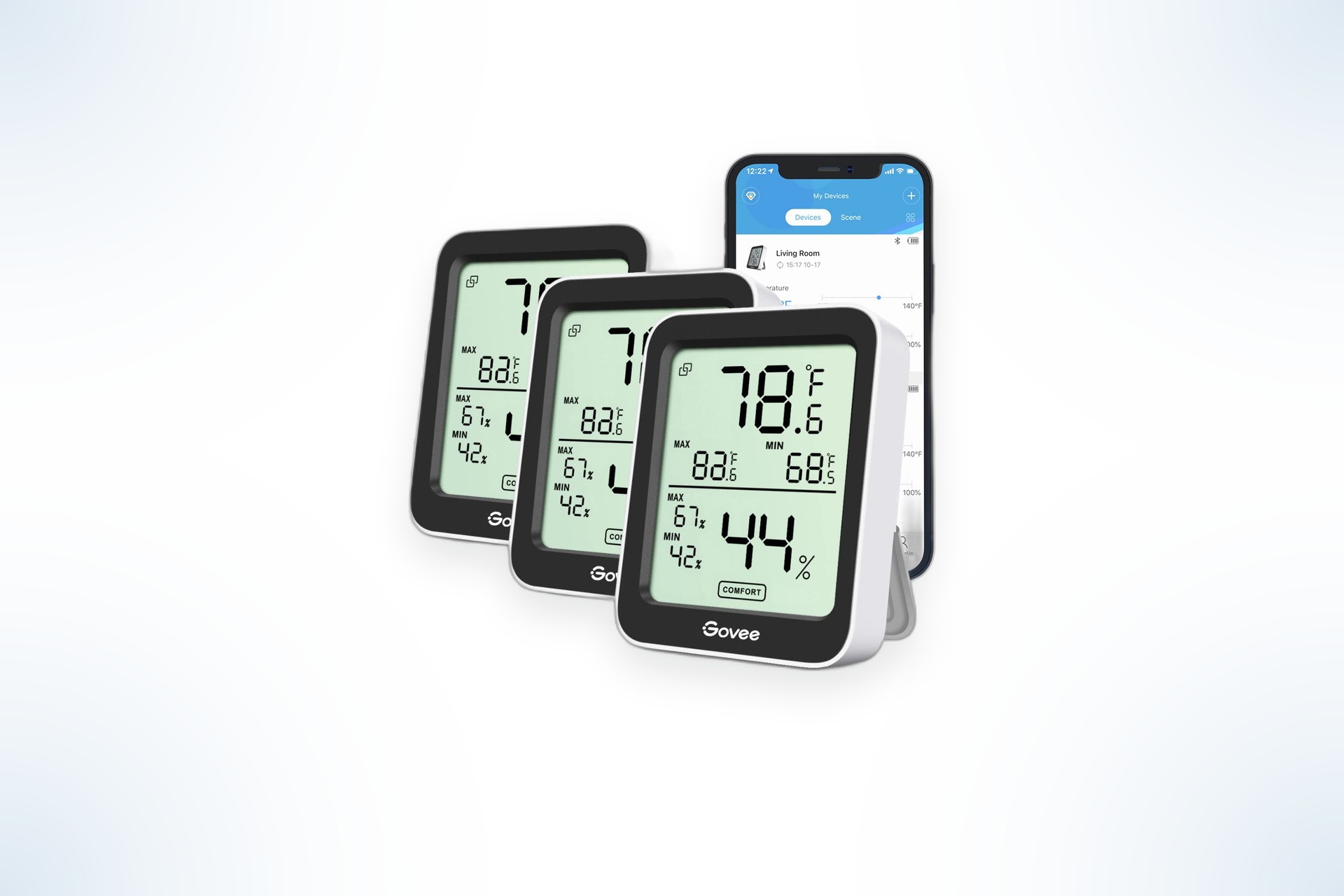 Govee Digital Hygrometer Indoor Thermometer Room H5075 — view 2